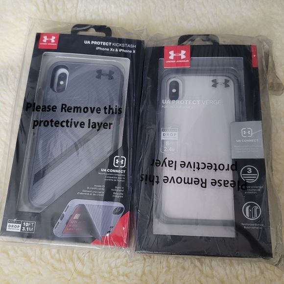 NIB- IPHONE X/Xs, Cell Phone Cases: 2pc. Sets - Picture 1 of 11